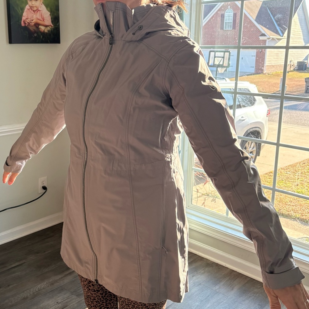 Kuhl Women's Tan Hooded Utility Jacket